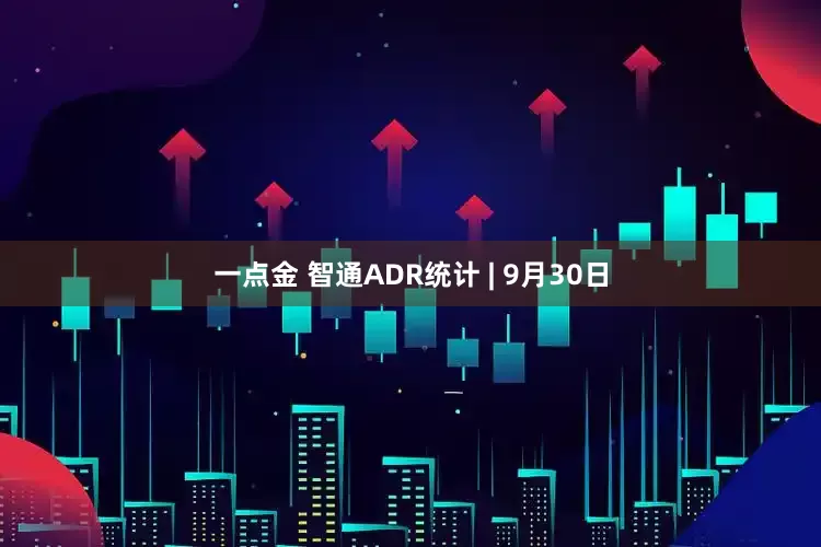 一点金 智通ADR统计 | 9月30日